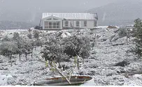 Samaria Town Invites Israelis to 'Snow Party,' Treats Included