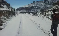 'טיול שלגים' מההר לבקעה