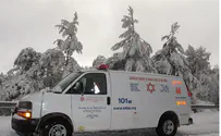 Family Stuck with Body in Storm