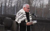 Knesset spokesperson Survivor's Prayer Shawl Returns to Auschwitz
