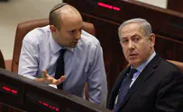 בנט ונתניהו             