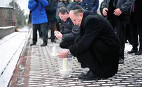 יעלון ברציף 17 בברלין: "לעולם לא עוד"