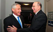 Hagel to Travel to Israel, Discuss Iran and Syria