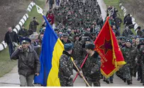 Video: Russians Soldiers Fire Warning Shots As Ukrainians March