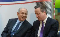 נתניהו לקמרון: מצפה לעבוד איתך לקידום השלום