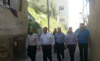 ערבים השליכו אבנים לעבר משה ליאון