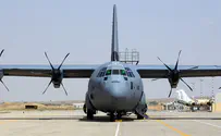 צפו: מטוס ה-C-130J הראשון נחת בישראל