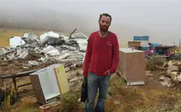 המנהל האזרחי הרס בית בשכונת נווה ארז בבנימין