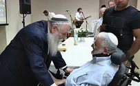 למרות מחלתו - סייע לרב דרוקמן לסגור מעגל