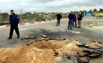 Building Damaged in Sderot Rocket Attack, IDF Strikes Gaza Again