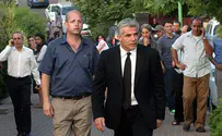 Lapid Prays For First Time in Six Years for the Abductees