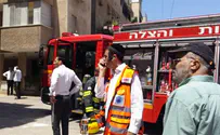 בני ברק: תינוק בן שנה נפגע בשריפה