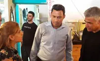 לפיד סייר בדרום: חובה לסייע לעסקים ולתושבים