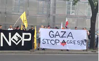 Neo-Nazis Protest Against 'Protective Edge' in Poland