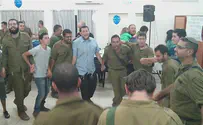 תושבי רבבה במפגן הוקרה למילואימניקים