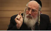 Hareidi MK Threatens 'Apartheid' Israel with Intifada