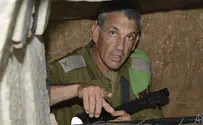 פלאש 90 חילופי מפקדים באוגדת עזה