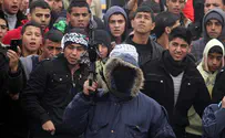 Watch: Arab Rioters Shoot at Soldiers in Jerusalem