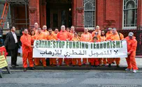 Watch: UK Pro-Israel Activists Demand Qatar Stop Funding Terror