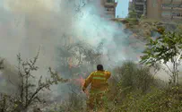 שריפת ענק סמוך לבית-שמש