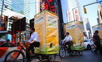 Chabad's Mitzvah-Cycles Bring Sukkot to Jews Worldwide