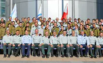 עשרות קצינים בסוכת הרמטכ"ל: "הגאווה שלי"