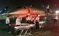Plane Carrying 7 Injured Israelis Arrives from Nepal