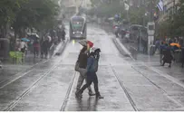 Most of Israel Already at Annual Average Rainfall Levels