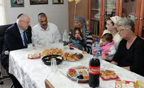 נשיא המדינה ביקר אצל משפחת עראמי