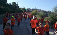 1,000 תלמידים במרוץ הלפיד