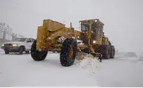 Israel's Snowstorm in Pictures and Video