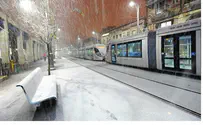 Snowstorm Covers Israel in White From North to South