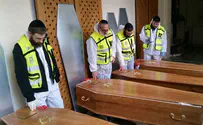 Watch: ZAKA Transfers Paris Attack Victims from France to Israel