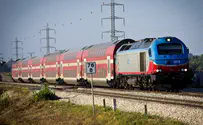 Железнодорожная авария близ Биньямины: пострадавших нет