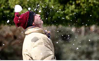 Watch: Israeli Meteorologist Pelted with Snowball