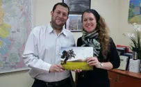 תושבת נורבגיה התאהבה בשומרון וחזרה עם ספר