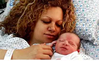Widow of Slain Border Policeman Gives Birth