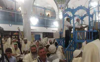 צפת: תפילת הלל חגיגית בבית הכנסת אבוהב