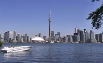 Serge Attal/Flash 90 Toronto City Hall Salutes Israeli Independence Day