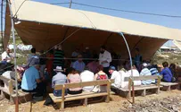 המנהל האזרחי הרס מאהל תיירות של אב שכול