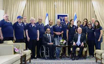 ריבלין לספורטאים העיוורים: גאים בהישגכם