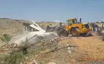 הרס מבנים בישוב תקוע