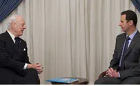 Assad and UN Envoy Agree to Keep Pushing Peace