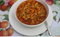 Arutz Sheva Sweet Potato and Split Pea Soup