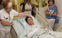 Visiting Firebomb Victim, Rivlin Vows to 'Eradicate' Terrorism