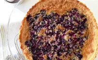 The Bee's Kitchen Blueberry Custard Pie
