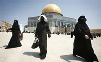 Report: Female Islamist Extremists Banned from Temple Mount