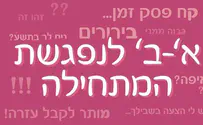 צילום: יח"צ א-ב בפגישות היכרות - פינה חדשה