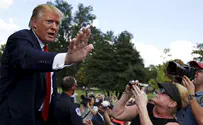 Trump skips grandson's brit ahead of Wisconsin primary
