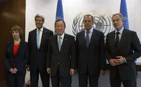 Quartet: Talks only way to achieve 'peace with security'